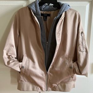 FOREVER 21 Light Hooded Jacket